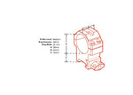 UTG Max Strength 30mm Rings, Medium, Weaver/Picatinny
