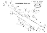 Mendoza Spring Piston, Fits RM-10 and RM-200 Rifles