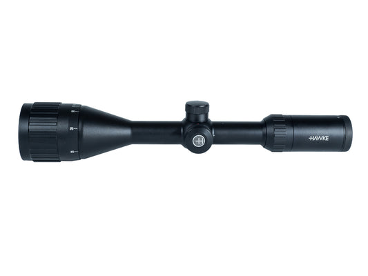 Hawke Sport Optics Vantage 4-12x50 AO Rifle Scope, Ill. Mil-Dot, Etched Glass Reticle, 1/4 MOA, 1" Tube