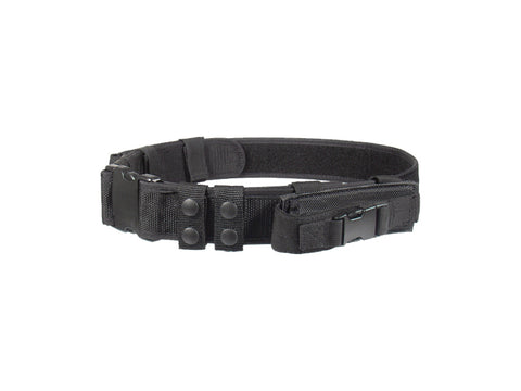UTG Heavy Duty Elite Law Enforcement Pistol Belt with Dual Mag Pouches