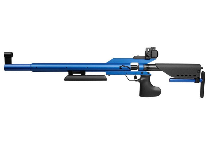 AirForce Edge in Blue, Front & Rear Sights - Caliber 0.177 - FPS 530