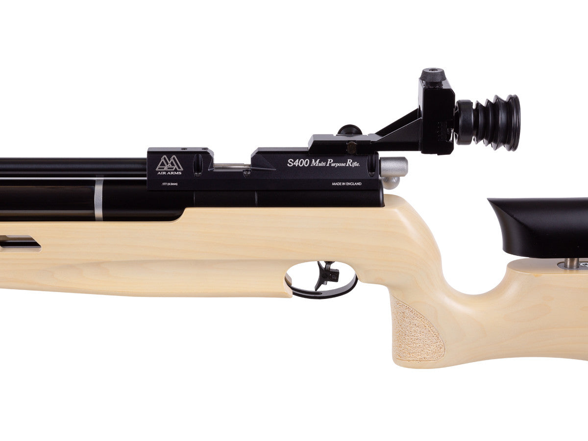Air Arms S400 MPR - Poplar Stock - Caliber 0.177 - FPS 540
