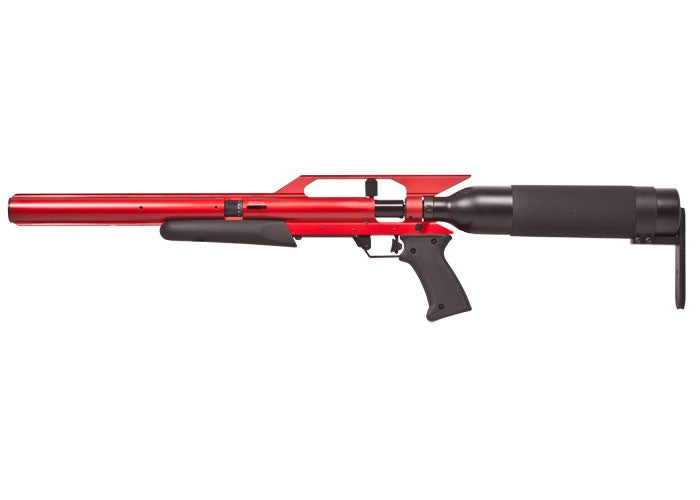 AirForce Talon SS PCP Air Rifle, Spin-Loc, Red - Caliber 0.25 - FPS 665
