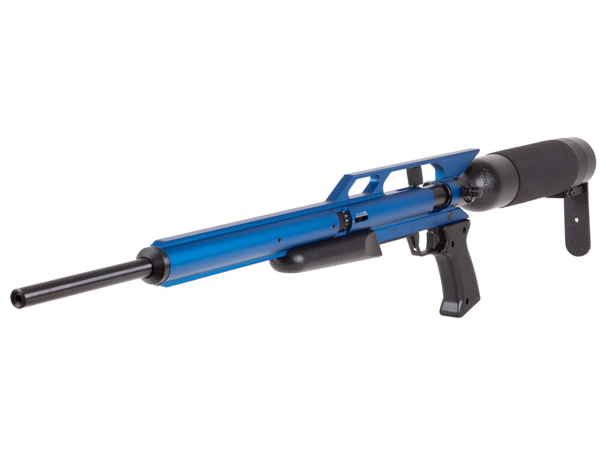 AirForce Condor PCP Air Rifle, Spin-Loc Tank, Blue - Caliber 0.177 - FPS 1450