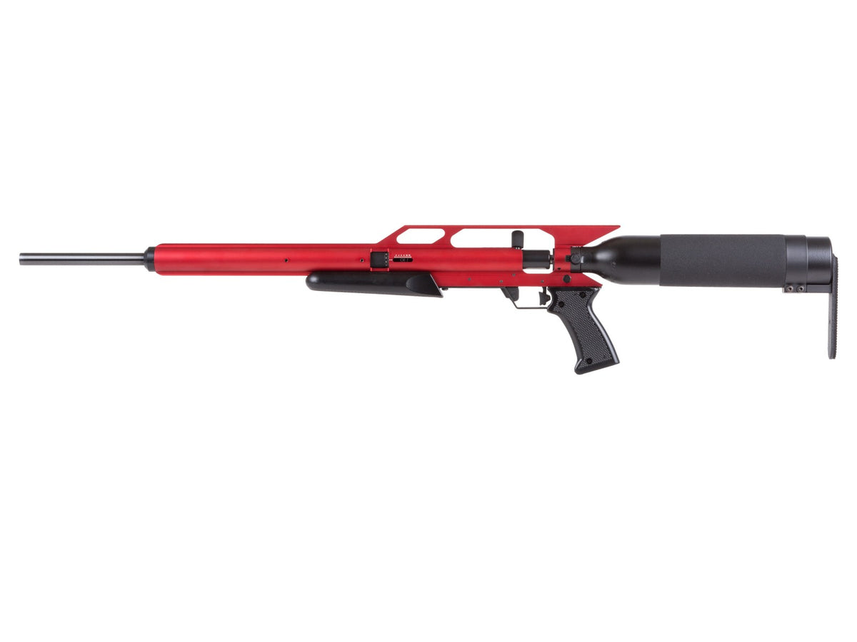 AirForce Condor PCP Air Rifle, Spin-Loc Tank, Red - Caliber 0.25 - FPS 1100