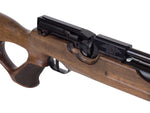 HW 100 TK PCP Air Rifle, Walnut Thumbhole - Caliber 0.22 - FPS 886