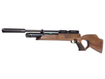 HW 100 TK PCP Air Rifle, Walnut Thumbhole - Caliber 0.22 - FPS 886