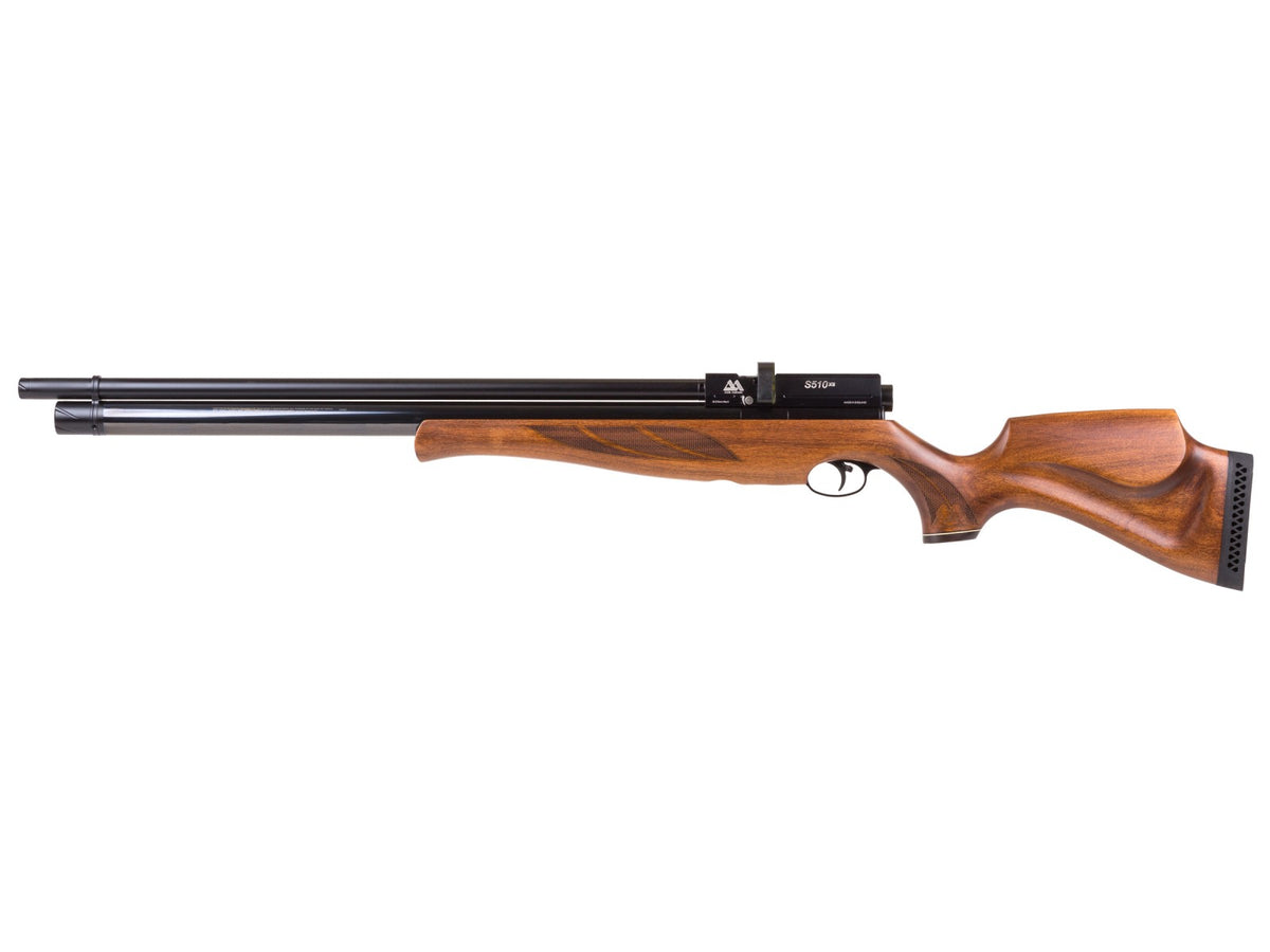 Air Arms S510 Xtra FAC PCP Air Rifle, Poplar - Caliber 0.22 - FPS 950