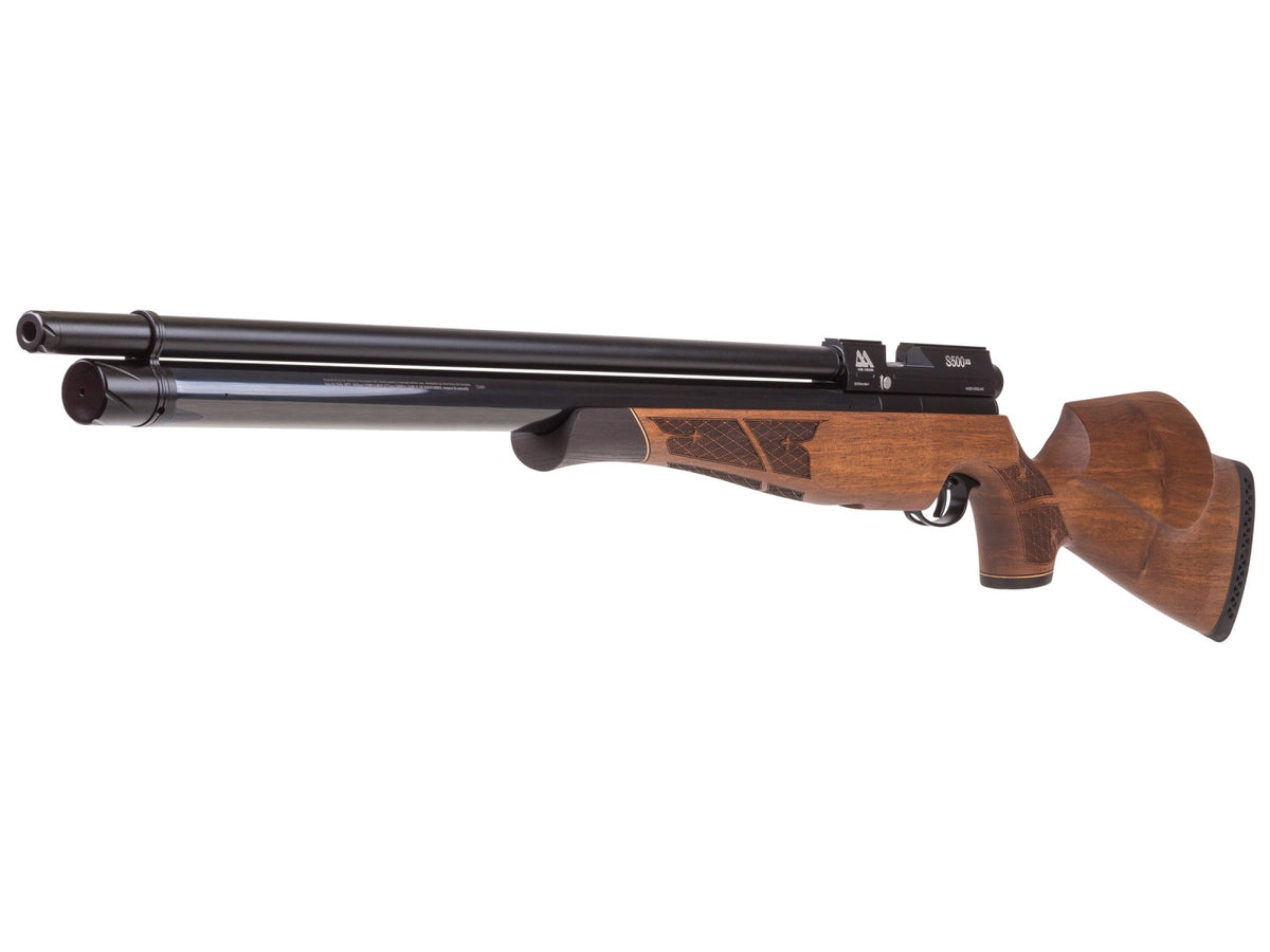 Air Arms S500 Xtra FAC Walnut PCP Air Rifle - Caliber 0.177 - FPS 1035