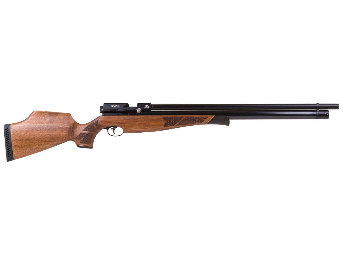 Air Arms S500 Xtra FAC Walnut PCP Air Rifle - Caliber 0.177 - FPS 1035