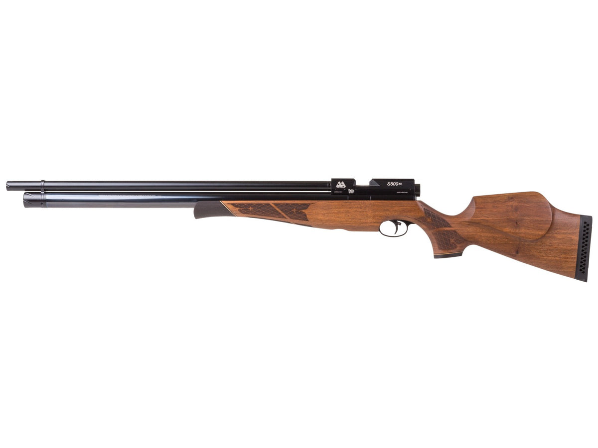 Air Arms S500 Xtra FAC Walnut PCP Air Rifle - Caliber 0.177 - FPS 1035