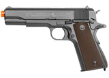 Colt 1911 CO2 Blowback Airsoft Pistol, Full Metal - Caliber 0.24 - FPS 344