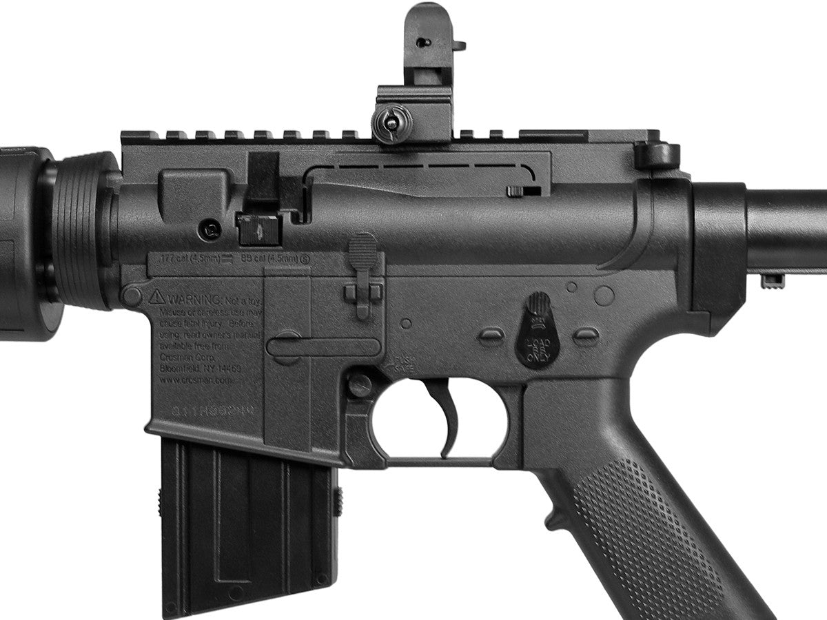Crosman M4-177 Multi-Pump Air Rifle, Adj. Stock - Caliber 0.177 - FPS 660