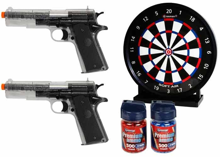 Crosman Stinger Challenge Airsoft Kit, Clear - FPS 325