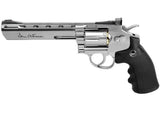 Dan Wesson 6" CO2 BB Revolver, Silver - Caliber 0.177 - FPS 426