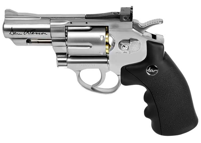 Dan Wesson 2.5" CO2 BB Revolver, Silver by Dan Wesson