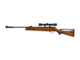 Hatsan 95 Air Rifle Combo, Walnut Stock - Caliber 0.25 - FPS 650