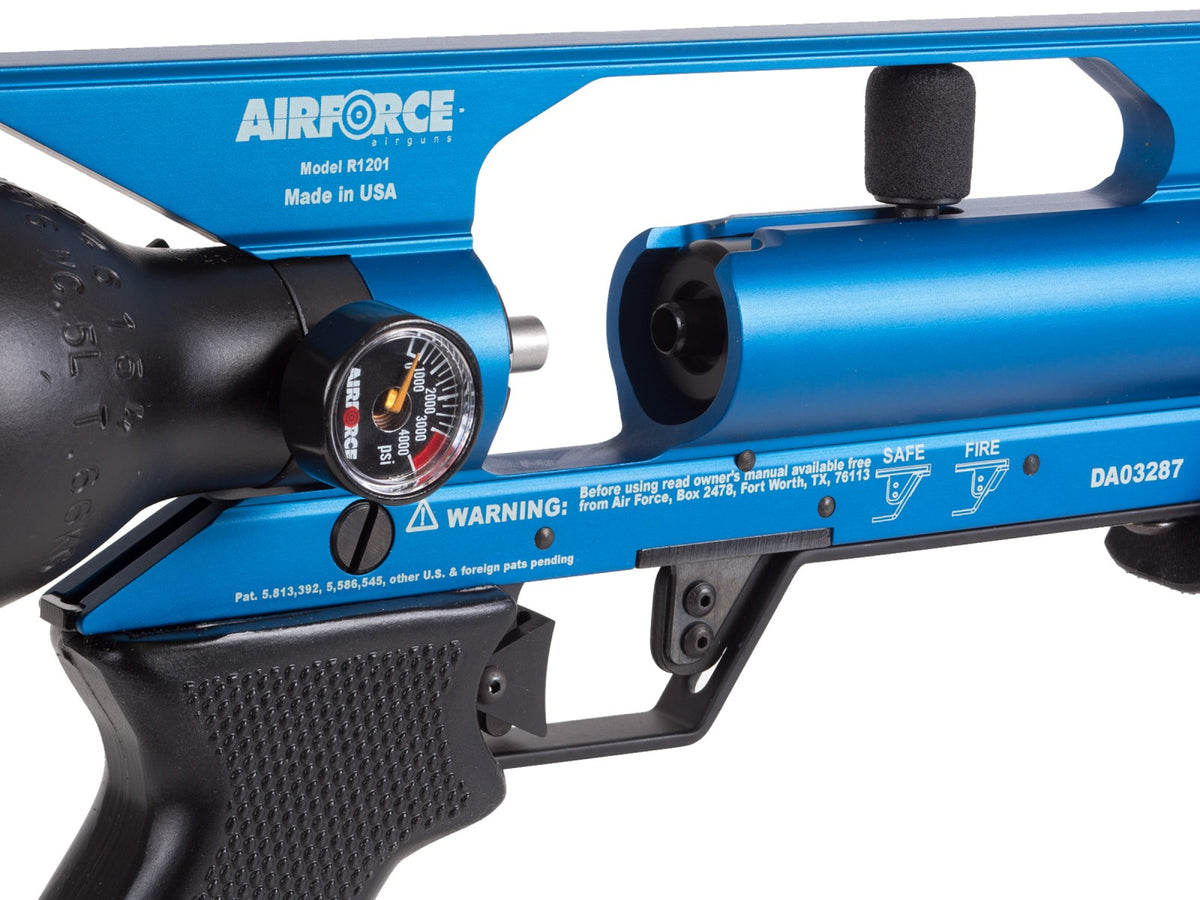AirForce Condor SS PCP Air Rifle, Spin-Loc, Blue - Caliber 0.177 - FPS 1300