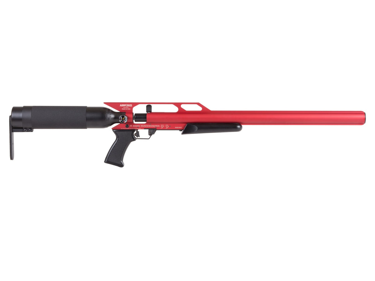 AirForce Condor SS PCP Air Rifle, Spin-Loc, Red - Caliber 0.2 - FPS 1000