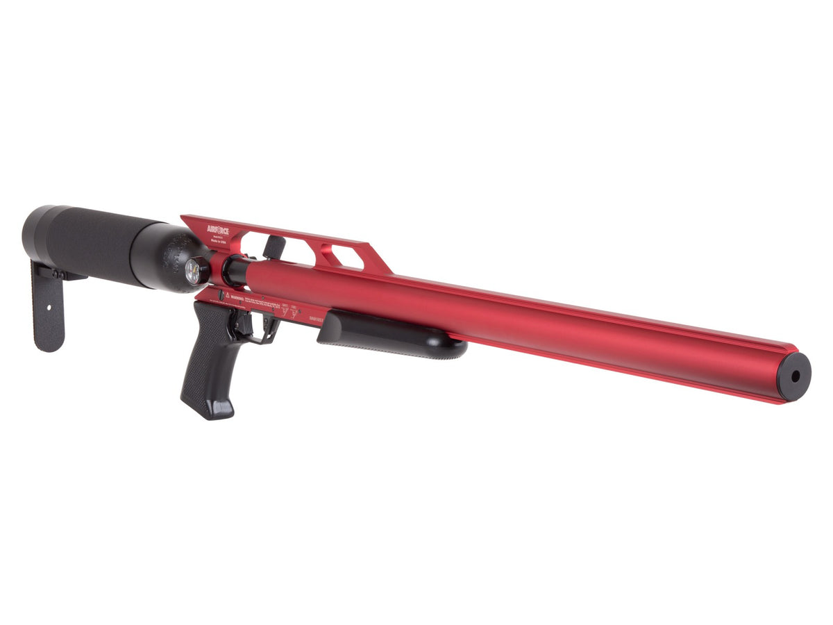 AirForce Condor SS PCP Air Rifle, Spin-Loc, Red - Caliber 0.22 - FPS 1100