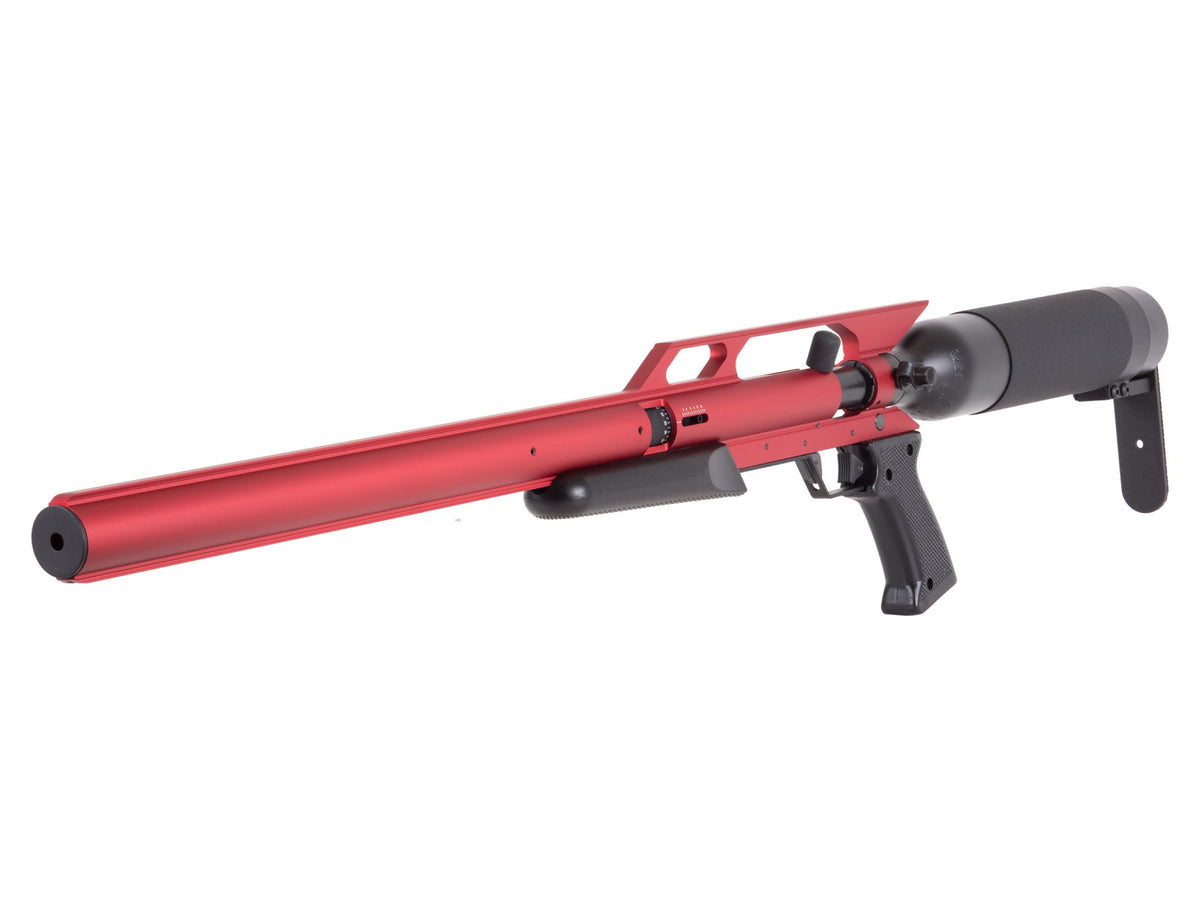 AirForce Condor SS PCP Air Rifle, Spin-Loc, Red - Caliber 0.2 - FPS 1000