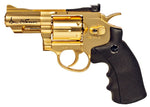 Dan Wesson CO2 BB Revolver, Gold, 2.5" - Caliber 0.177 - FPS 318