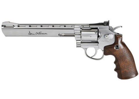 Dan Wesson CO2 BB Revolver, Silver, 8" - Caliber 0.177 - FPS 426