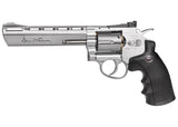 Dan Wesson 6" CO2 Pellet Revolver, Silver - Caliber 0.177 - FPS 426