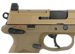 FN Herstal FNX-45 Airsoft Gas Blowback, Tan - Caliber 0.24 - FPS 320