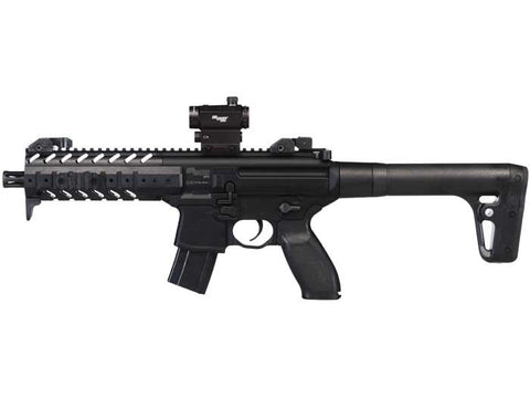 SIG Sauer MPX CO2 Rifle, Dot Sight, Black - Caliber 0.177 - FPS 575