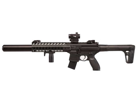 SIG Sauer MCX CO2 Rifle + Dot Sight, Black - Caliber 0.177 - FPS 700