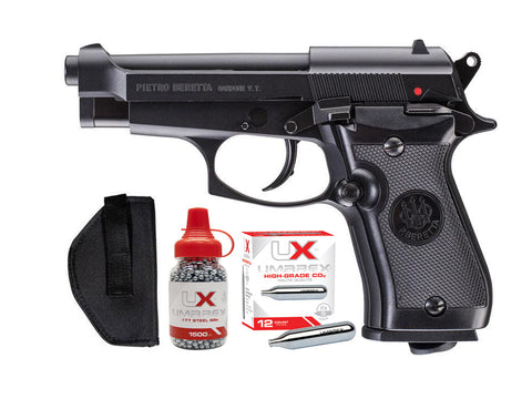 Beretta M84FS CO2 BB Blowback Metal Pistol Kit - Caliber 0.177 - FPS 360