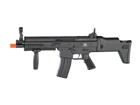 FN Herstal SCAR-L Spring Airsoft Rifle, Black - Caliber 0.24 - FPS 400