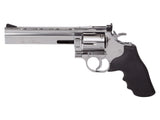 Dan Wesson 715 6" CO2 BB Revolver, Nickel - Caliber 0.177 - FPS 430