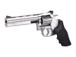 Dan Wesson 715 6" CO2 BB Revolver, Nickel - Caliber 0.177 - FPS 430