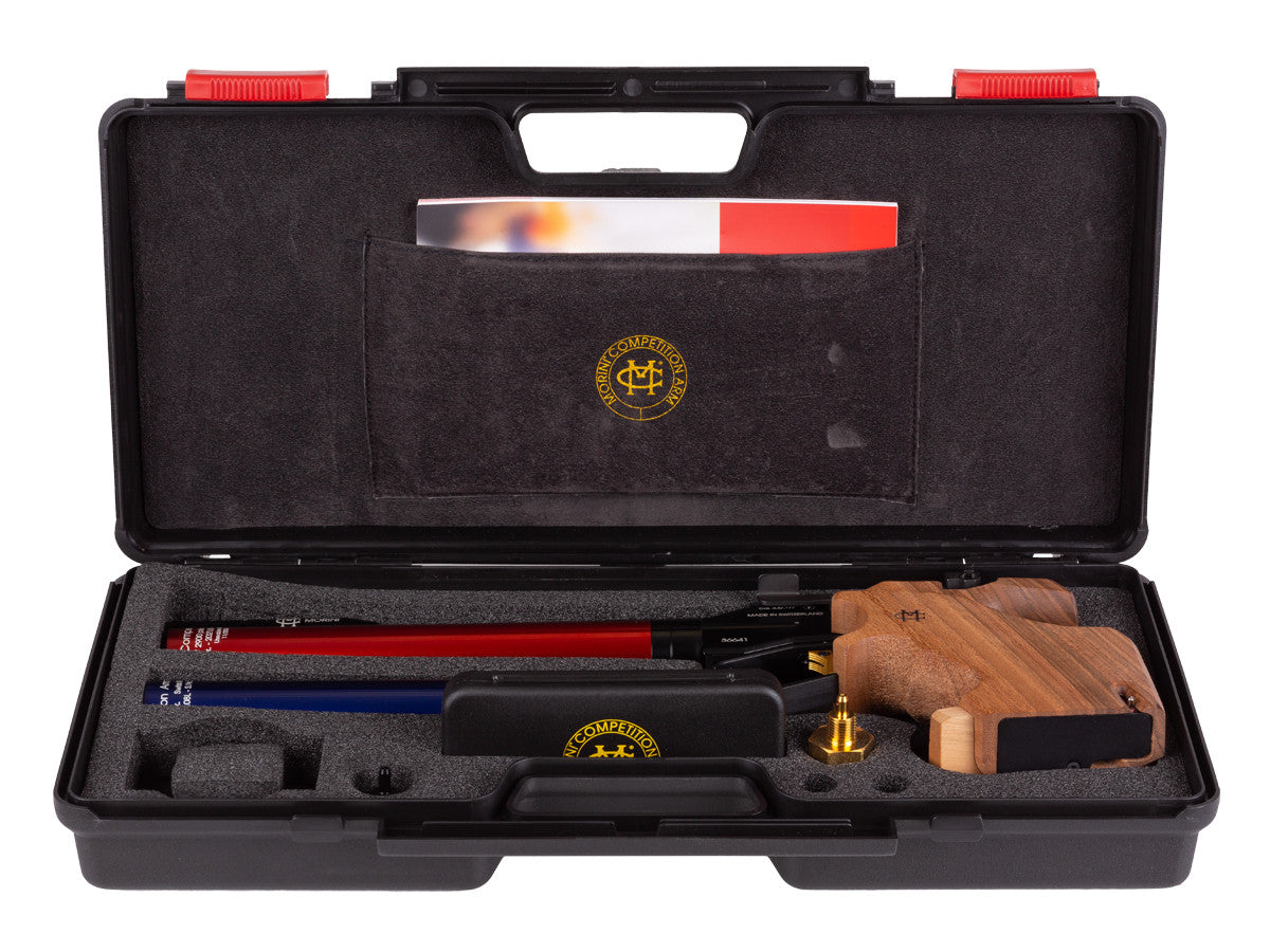 Morini MOR-162EI pistol, small grip, electronic trigger, digital pressure gauge - Caliber 0.177 - FPS 500