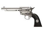 Colt SAA CO2 Pellet Revolver, Nickel - Caliber 0.177 - FPS 380