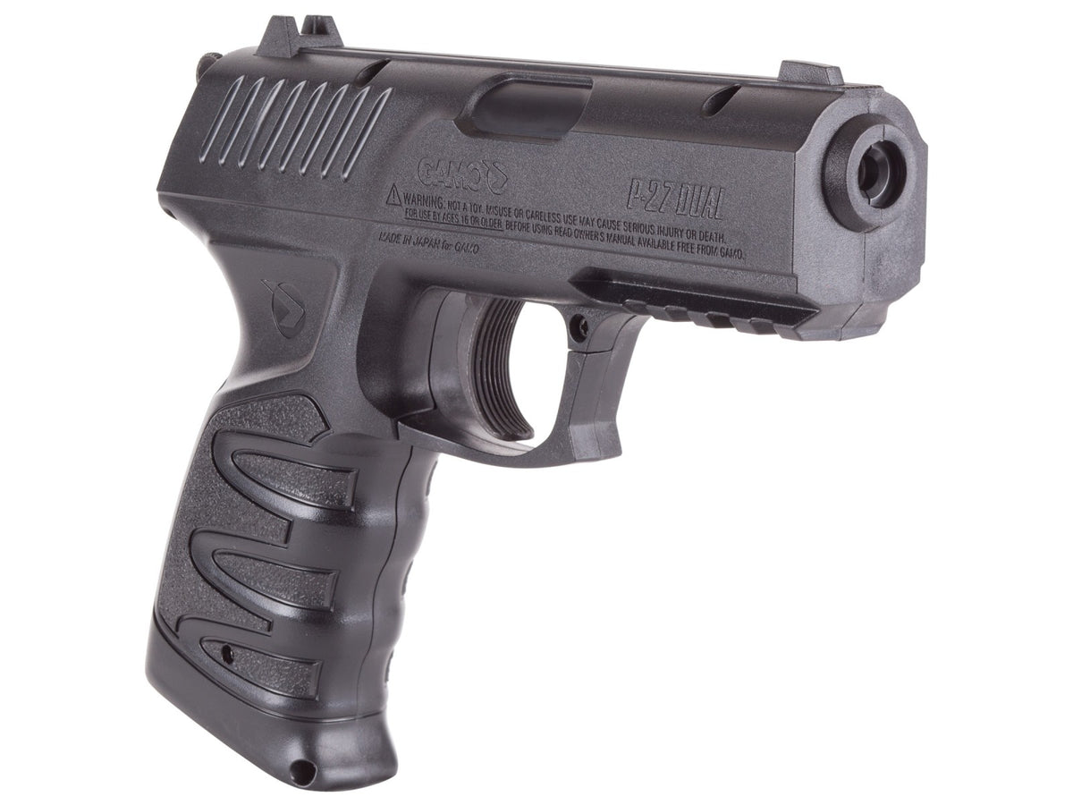 Gamo P-27 Dual Pellet/BB Air Pistol - Caliber 0.177 - FPS 430