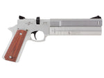 Ataman AP16 Regulated Compact Air Pistol, Silver - Caliber 0.22 - FPS 590