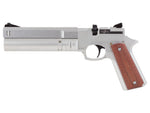 Ataman AP16 Regulated Compact Air Pistol, Silver - Caliber 0.22 - FPS 590