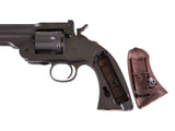 Barra Schofield No. 3 CO2 BB revolver with two sets grips (polymer faux wood and ivory) - Caliber 0.177 - FPS 445