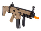 FN Herstal SCAR-L Spring Airsoft Rifle, Tan - Caliber 0.24 - FPS 400