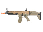 FN SCAR-L Metal AEG Airsoft Rifle, Tan - Caliber 0.24 - FPS 374