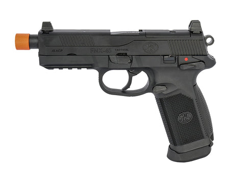 FN Herstal FNX-45 Airsoft Gas Blowback, Black - Caliber 0.24 - FPS 328