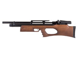 Puncher Breaker Silent Walnut Sidelever PCP Air Rifle - Caliber 0.22 - FPS 975