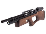 Puncher Breaker Silent Walnut Sidelever PCP Air Rifle - Caliber 0.22 - FPS 975