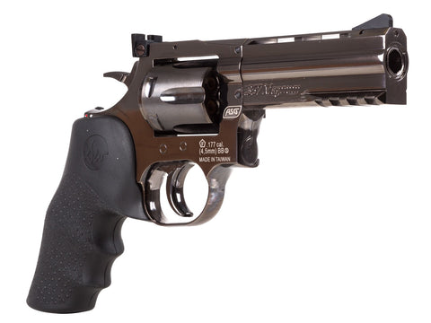 Dan Wesson 715 4" CO2 BB Revolver, Steel Grey - Caliber 0.177 - FPS 361