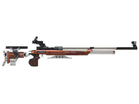 Anschutz 9015 Pre. Comp. Air Rifle, Brown Grip M - Caliber 0.177 - FPS 560