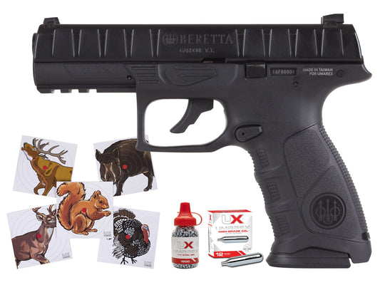 Beretta APX Blowback Air Pistol Combo - Caliber 0.177 - FPS 400