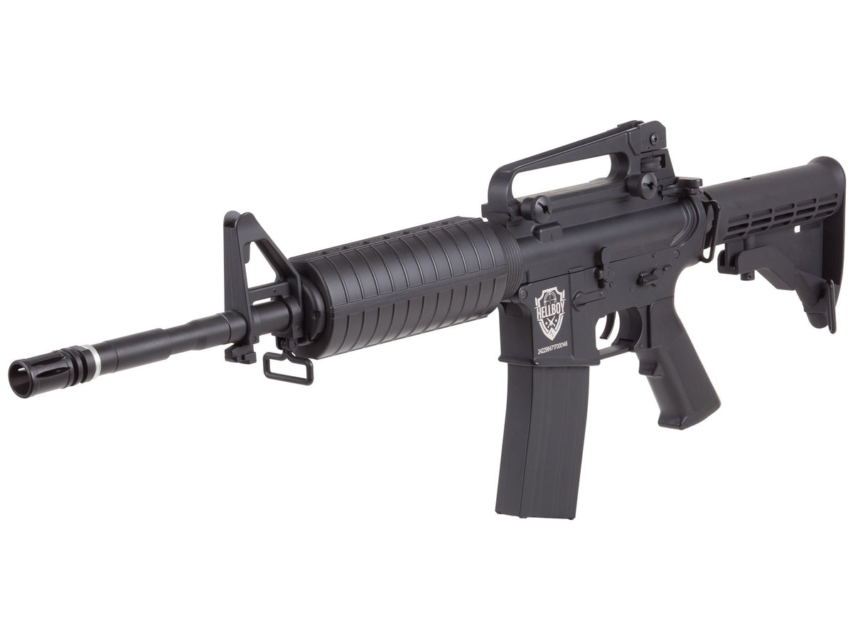 HellBoy .177 CO2 BB Tactical Air Rifle, Black - Caliber 0.177 - FPS 495